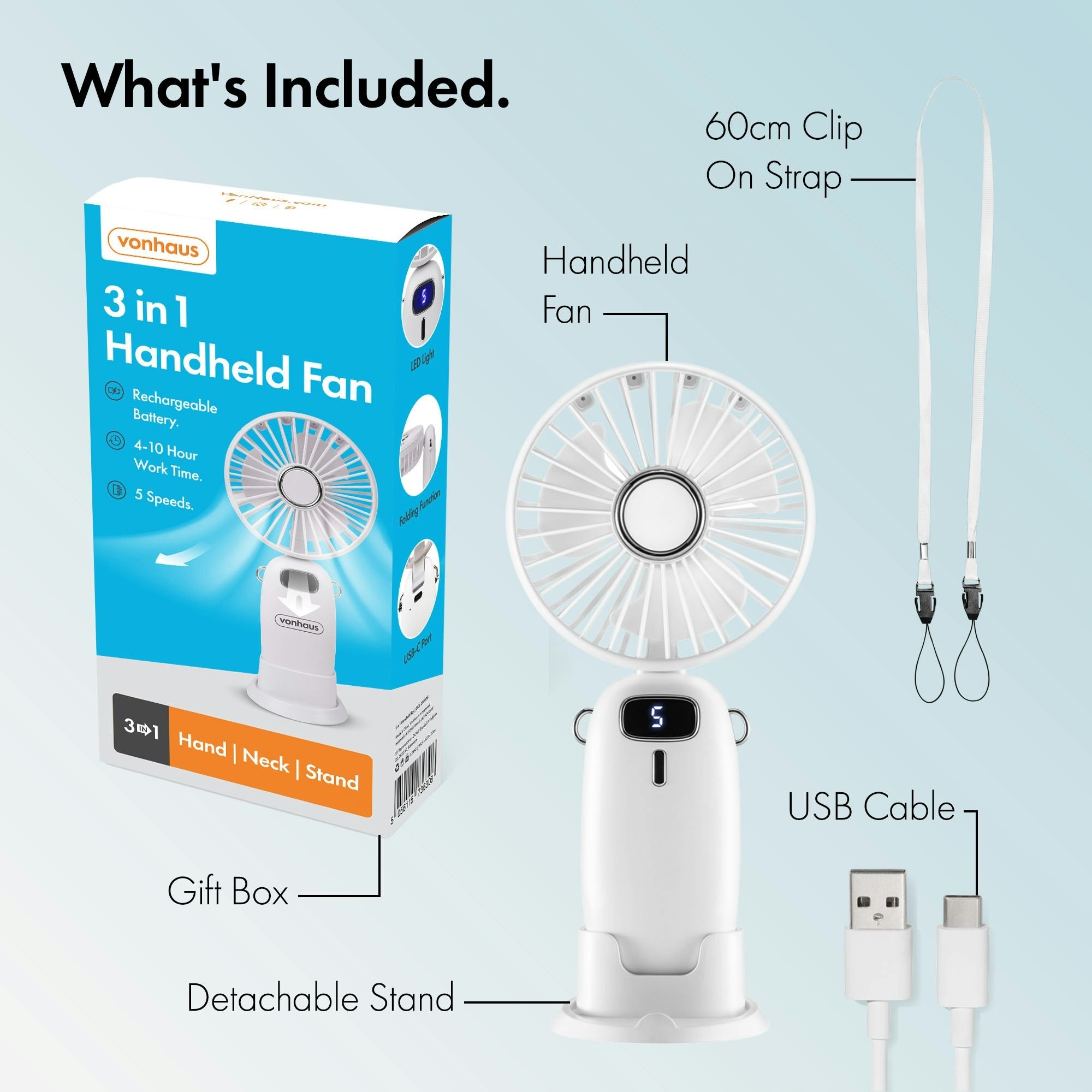 Mini hand fan